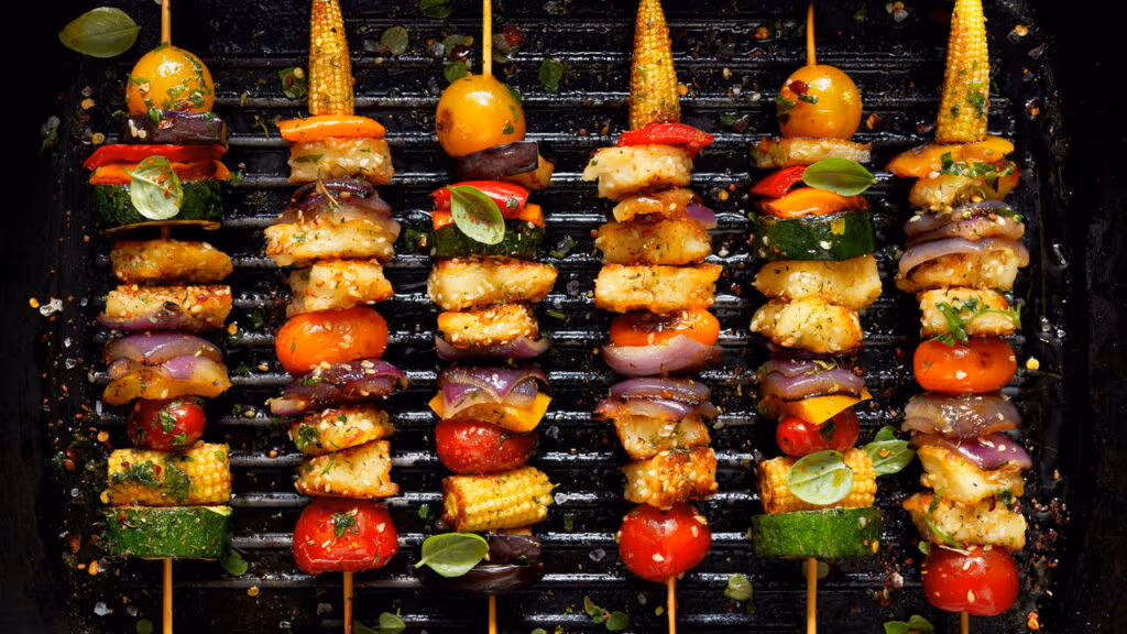 Churrasco Vegetariano: sabor, saúde e criatividade na grelha