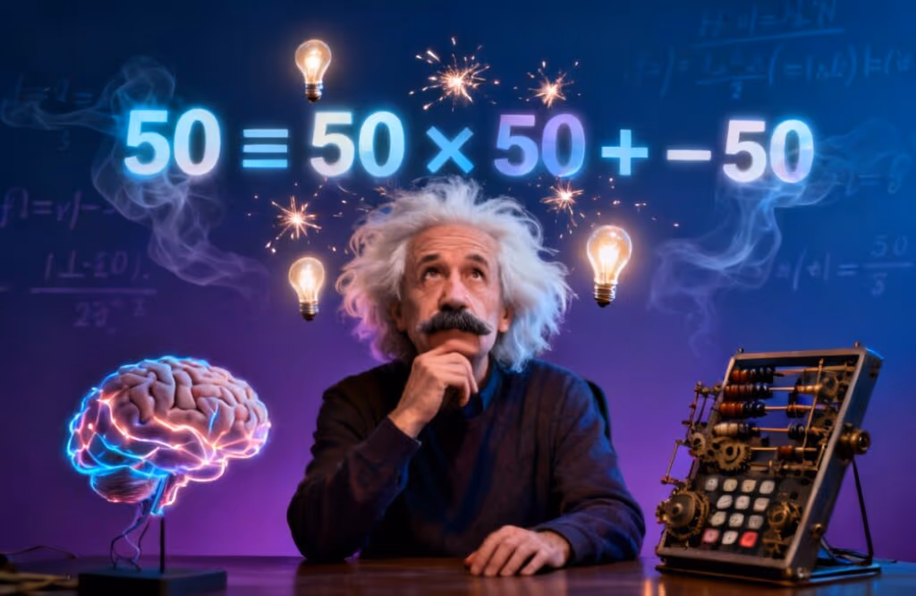 Quanto é 50 ÷ 50 x 50 + (50 – 50)? O cálculo matemático que testa os gênios