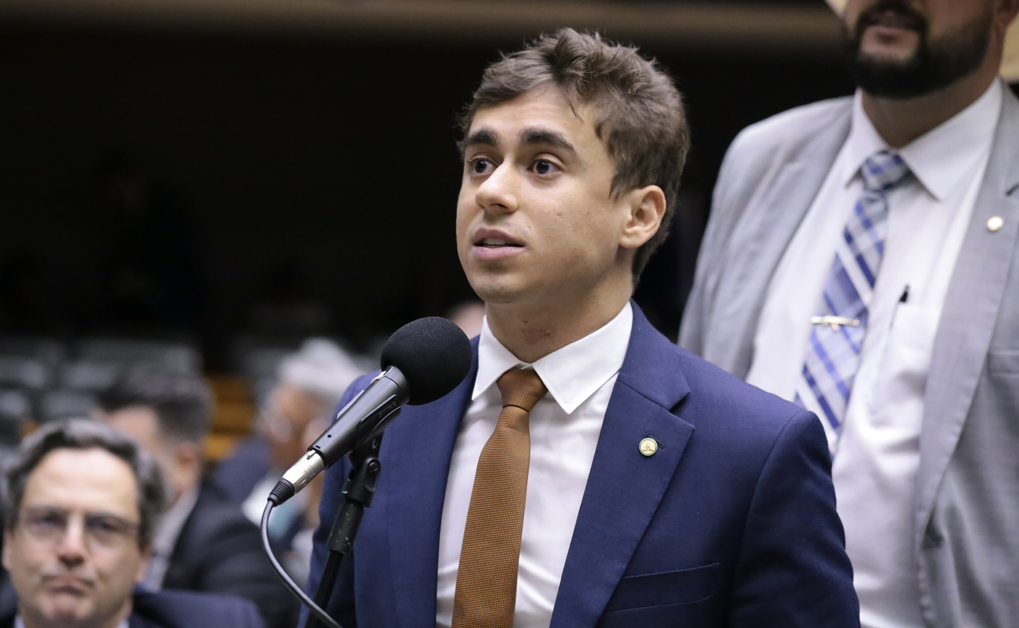 “Tão nem aí pra nada, só importa o poder”, diz Nikolas sobre decisão de Gilmar