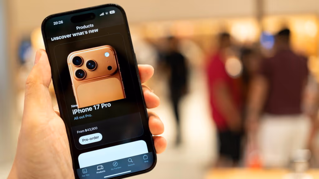 Os celulares que batem de frente com o iPhone 17