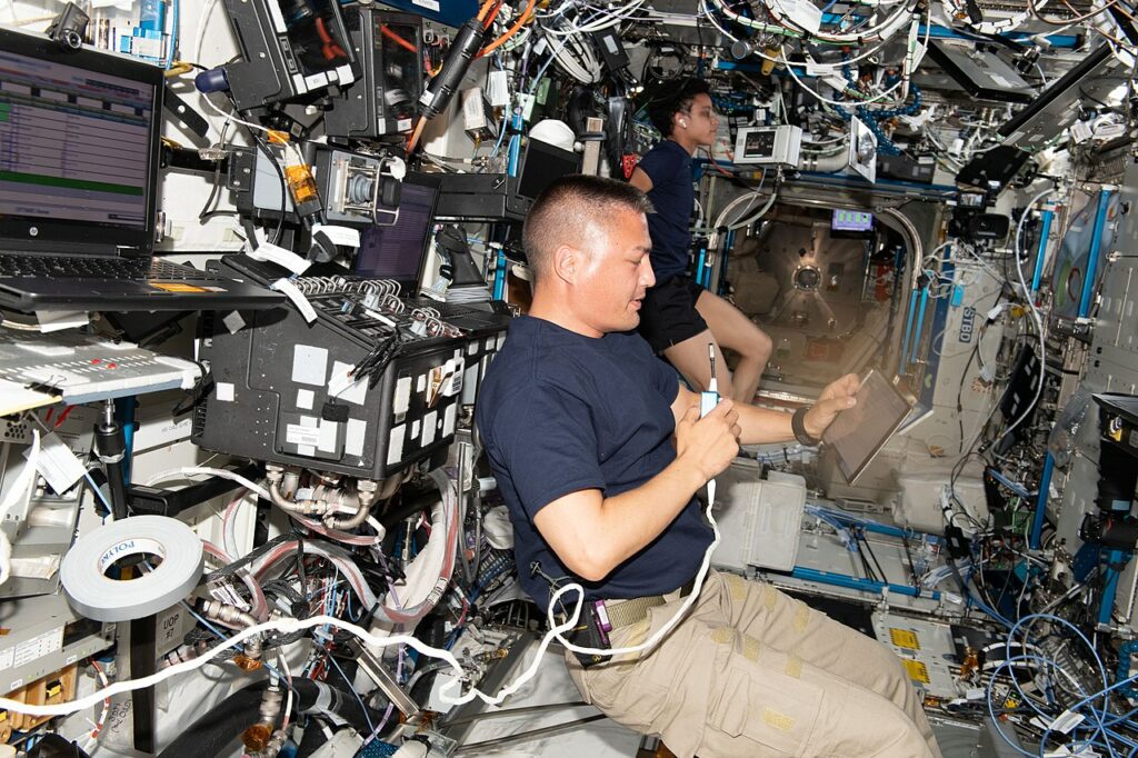 Astronautas da Estação Espacial Internacional registram foto impactante de São Paulo - Créditos: By NASA - https://www.flickr.com/photos/nasa2explore/52113784437/, CC BY-SA 4.0, https://commons.wikimedia.org/w/index.php?curid=118564356