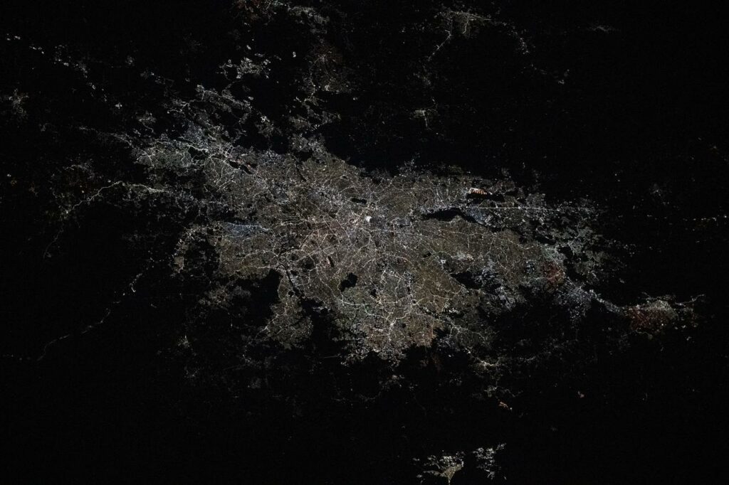 Astronautas da Estação Espacial Internacional registram foto impactante de São Paulo - Créditos: Reprodução/Nasa