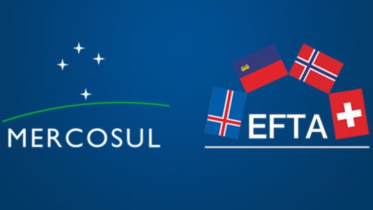 Mercosul assina tratado com o EFTA, de Suíça, Noruega, Islândia e Liechtenstein