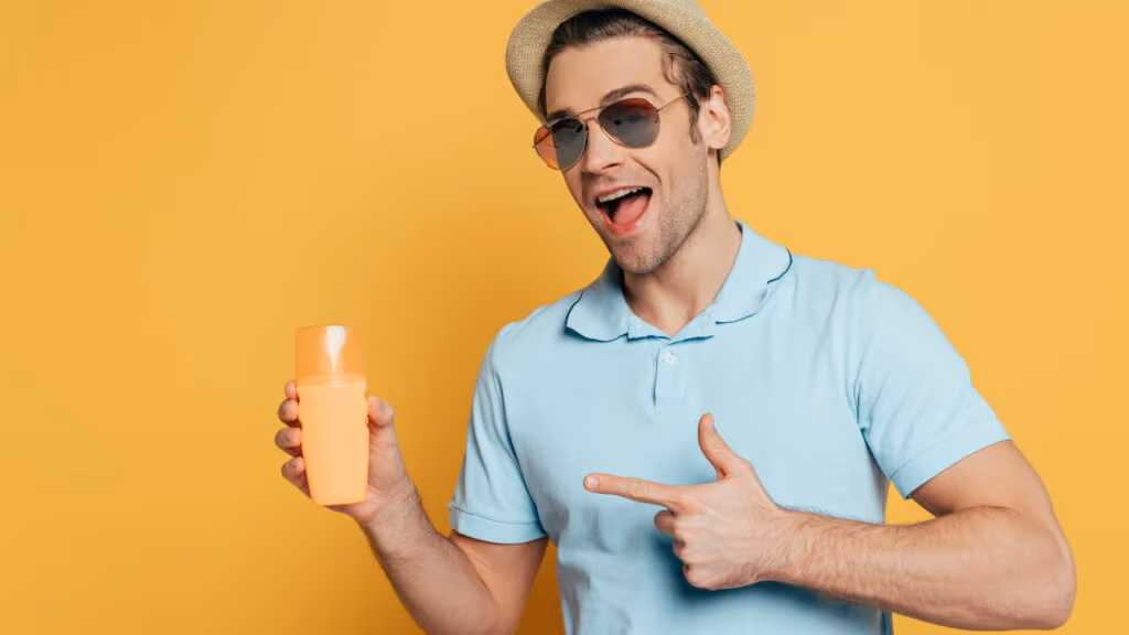É por esse motivo que homens também devem usar protetor solar diariamente