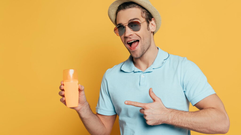 É por esse motivo que homens também devem usar protetor solar diariamente