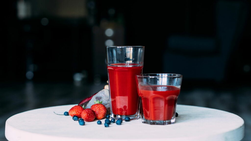 Shake que combate o estresse enquanto constrói massa muscular