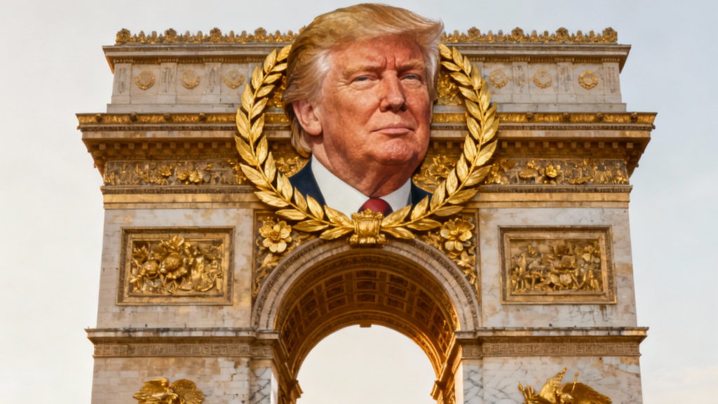 Um Arco do Triunfo para Trump
