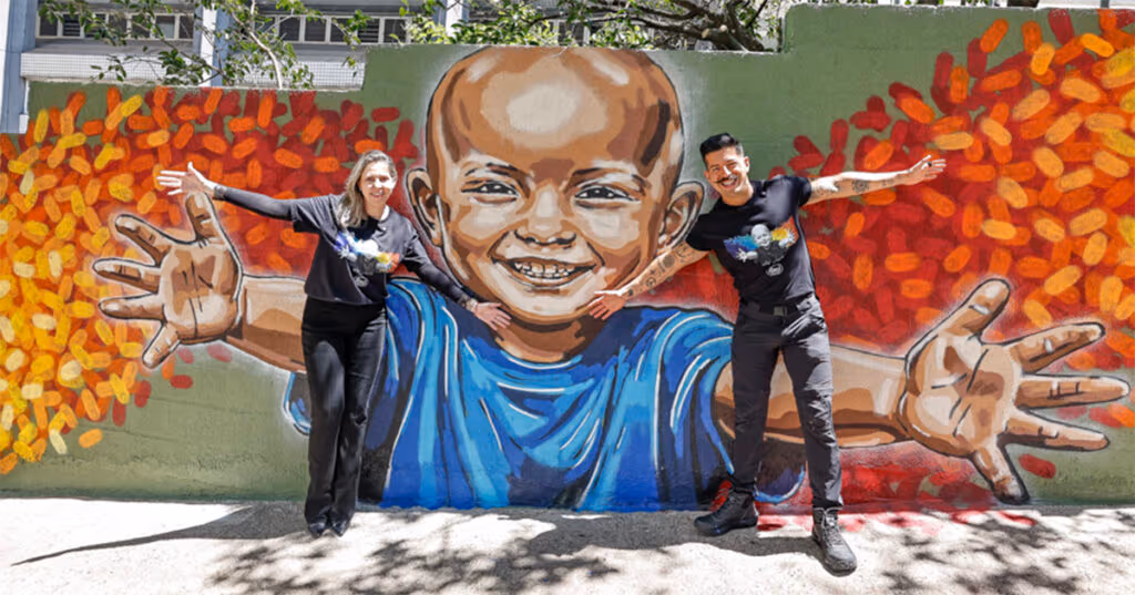 Projeto ‘Arte que Cuida’ transforma unidade de oncologia pediátrica em SP
