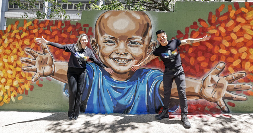 Projeto ‘Arte que Cuida’ transforma unidade de oncologia pediátrica em SP