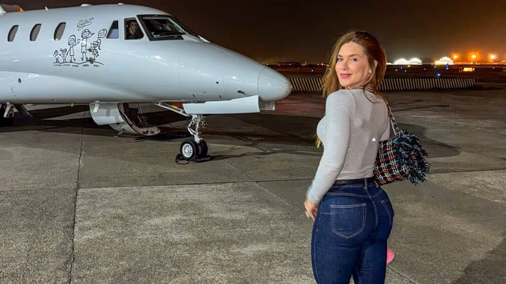 Virginia Fonseca surge no closet de Vinicius Jr em Madri