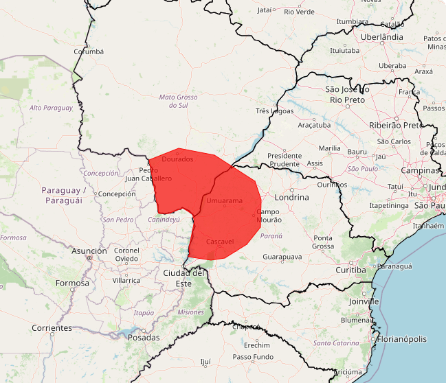 Alerta Inmet para fortes chuvas nos dias 17 e 18, veja as regiões
