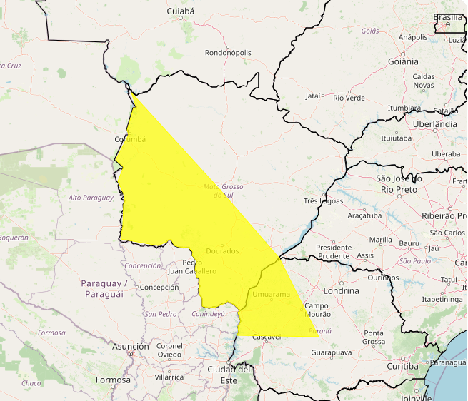 Alerta Inmet promete forte tempestade neste sábado, 25. Veja as regiões