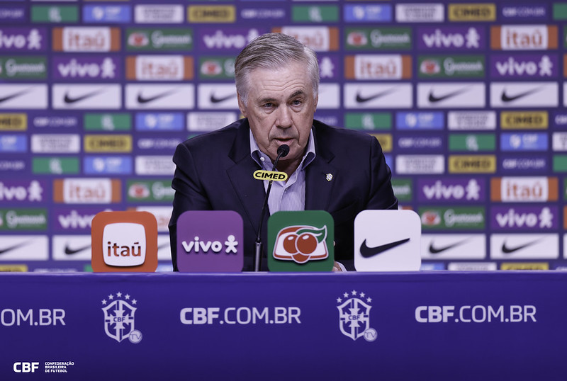 Ancelotti anuncia os convocados para Seleção Brasileira, confira lista completa