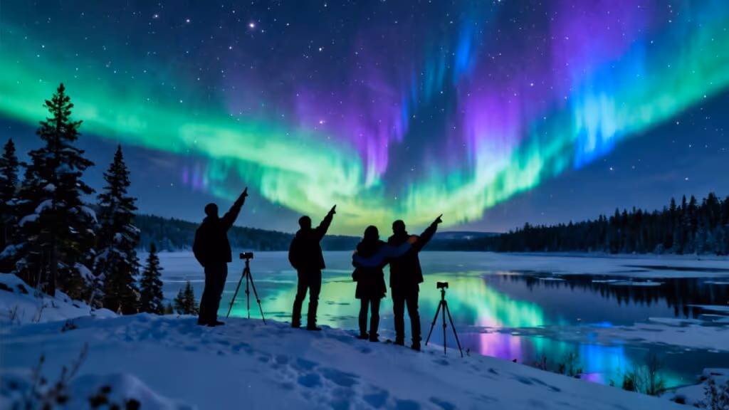 Aurora boreal iluminará o céu desse local pela primeira vez em 22 anos