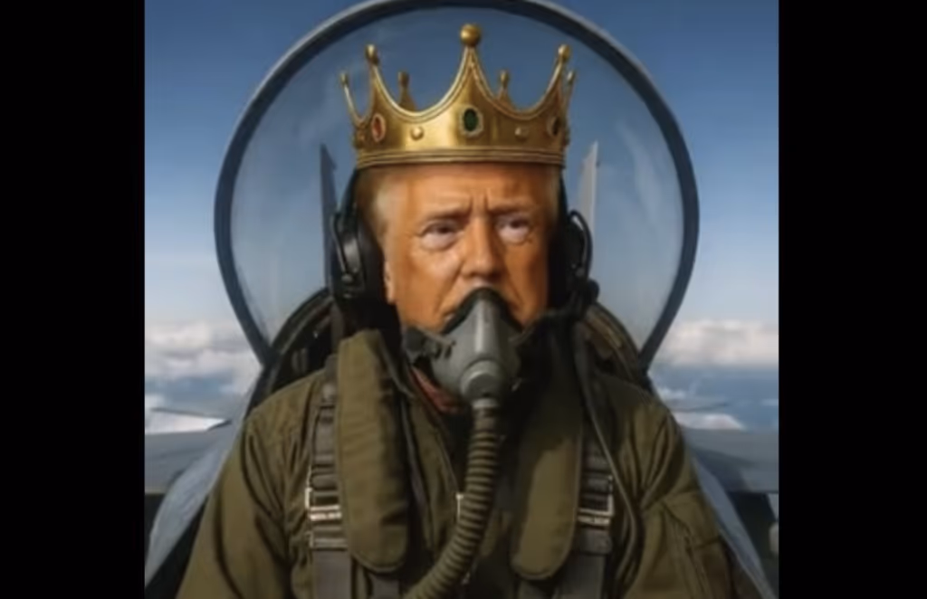 Trump zomba de protestos com vídeo de IA