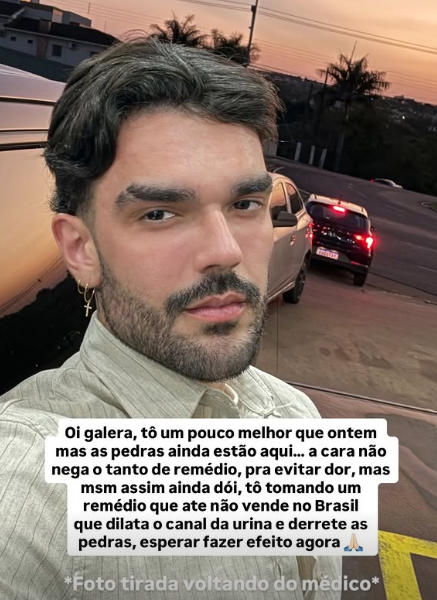 Luan Pereira continua saga contra a maior dor da vida