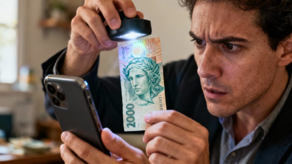Celular pode ser usado para identificar notas falsas de dinheiro. Veja como