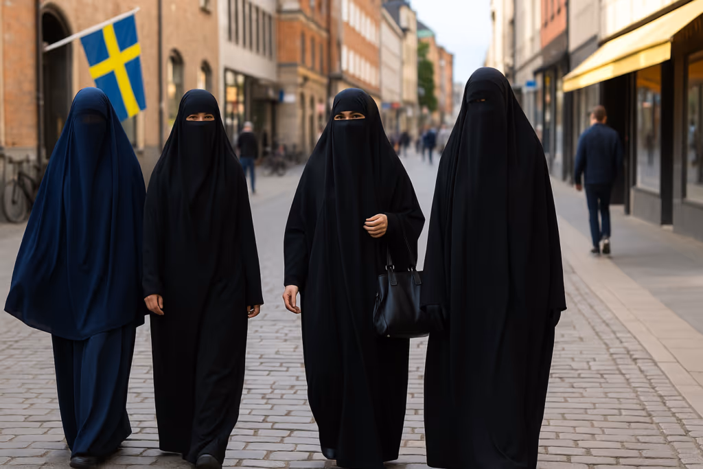 Suécia quer proibir burca em locais públicos