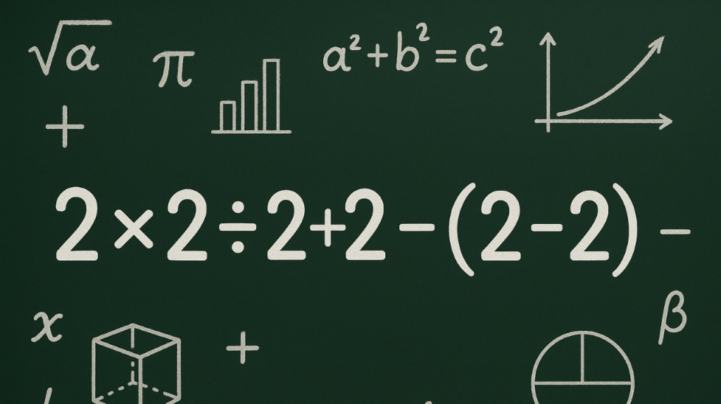 Como resolver facilmente enigmas matemáticos que viralizaram na internet