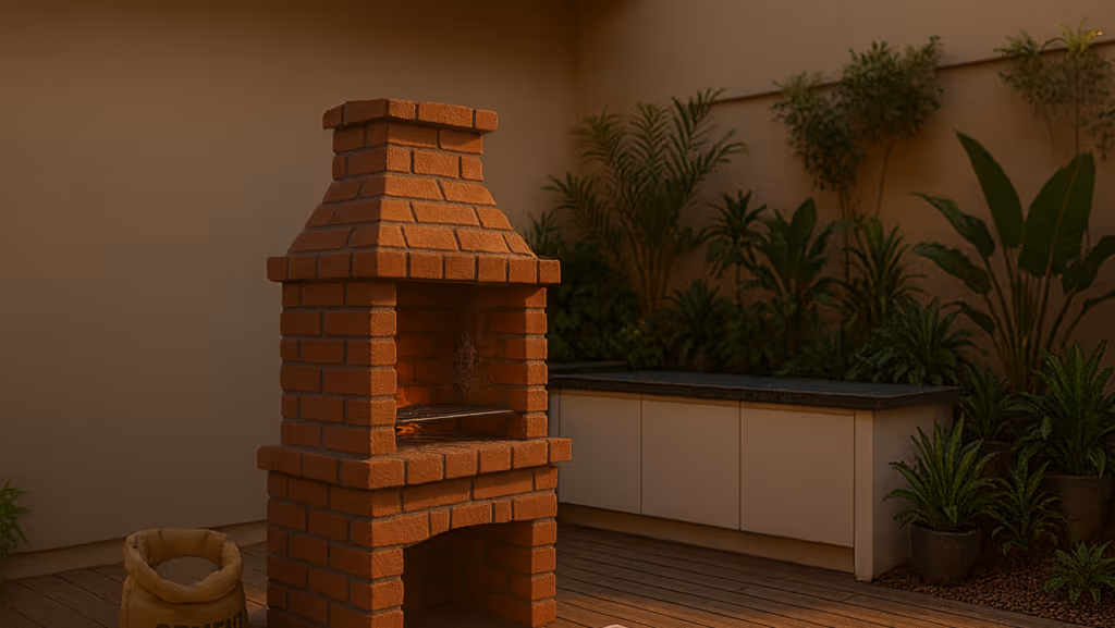 Como fazer uma churrasqueira de alvenaria sem dor de cabeça
