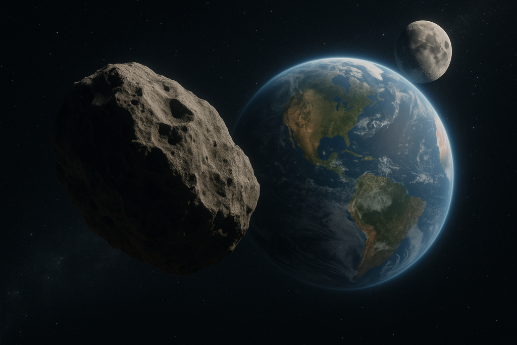 Terra passa a ter uma nova companheira cósmica até 2083, segundo a NASA