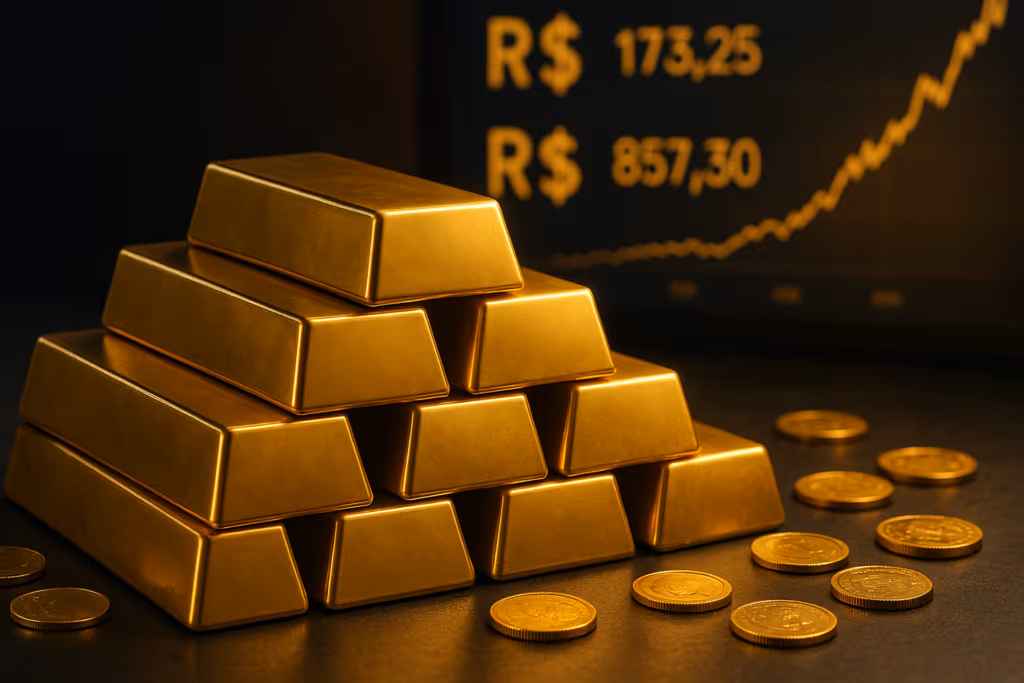 Quanto custa o ouro hoje, 26/10? Entenda por que o preço segue valorizado no Brasil