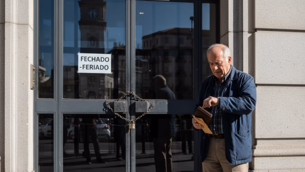 Bancos fecham dia 26/12, sexta-feira