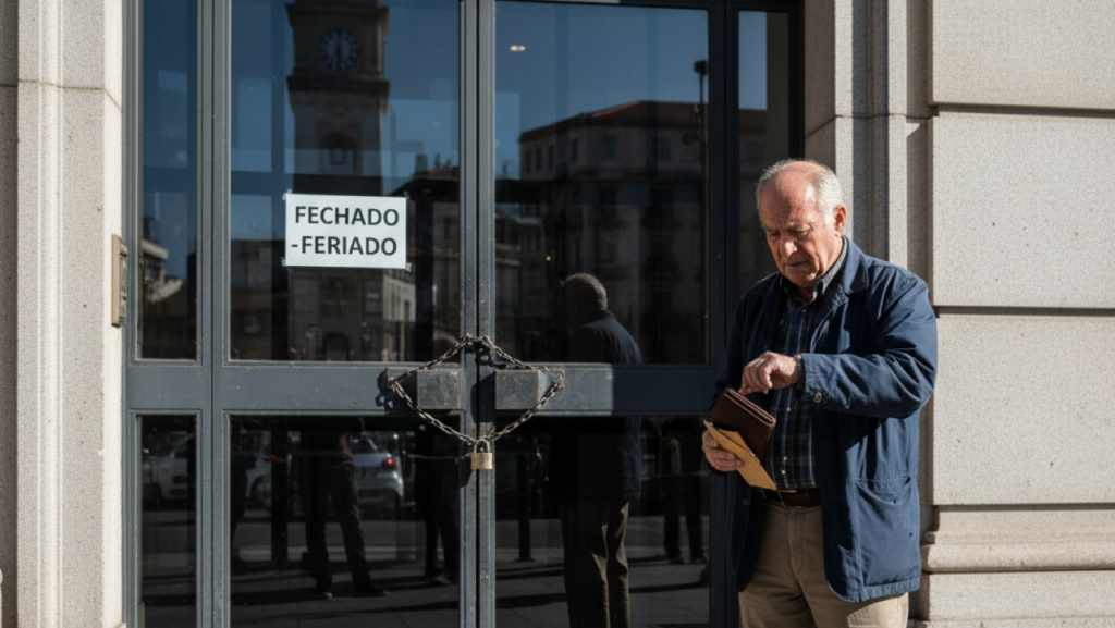 Bancos fecham dia 26/12, sexta-feira