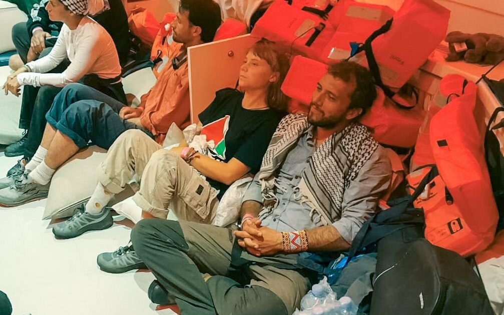 Passageiros do “Hamas-Sumud” estão seguros e com boa saúde, diz Israel