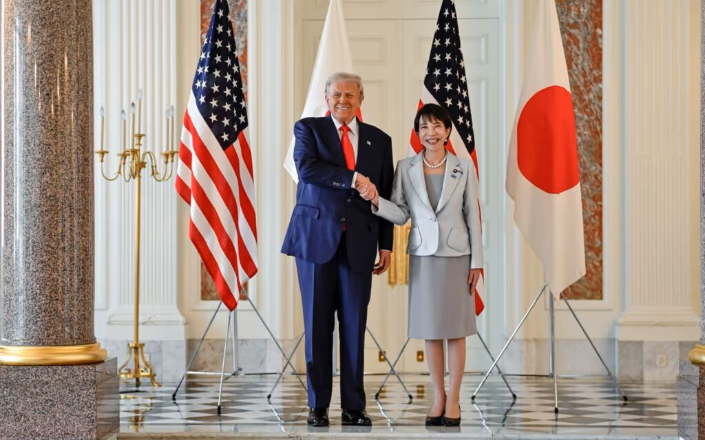 “Meu maravilhoso aliado e amigo”: a sintonia entre a primeira-ministra do Japão e Trump