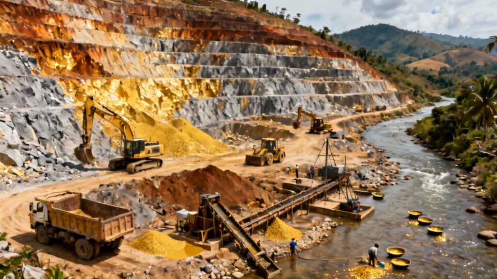 Jazida com mais de 1.000 toneladas de ouro é descoberta por geólogos