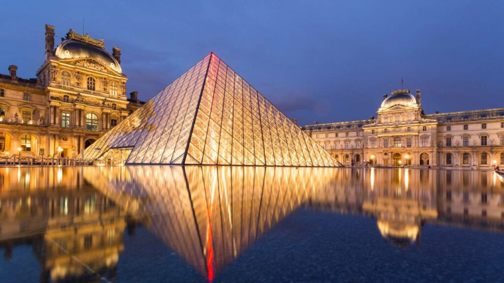 Uma empresa alemã usou o roubo no Louvre para publicidade