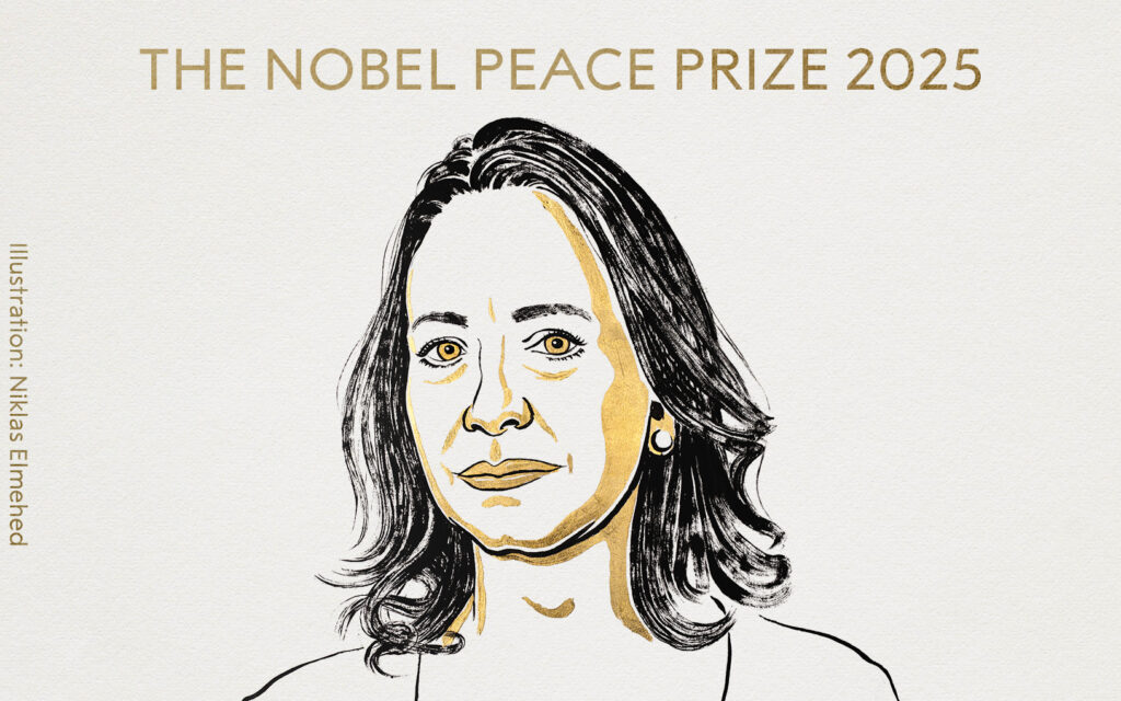 Casa Branca esperneia contra Nobel para María Corina