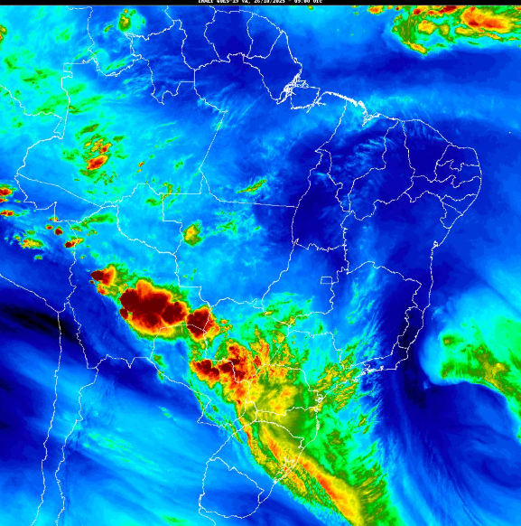 Massa de ar frio peculiar encosta no Brasil e vai ficar durante toda a semana 