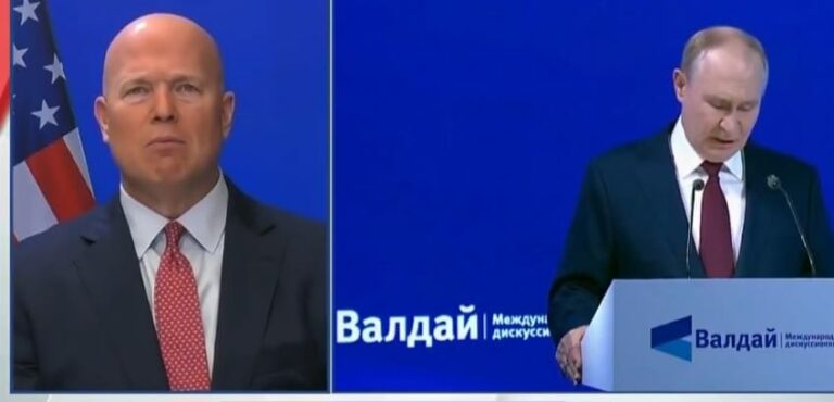 “Putin decidiu permanecer intransigente”, diz embaixador dos EUA na Otan