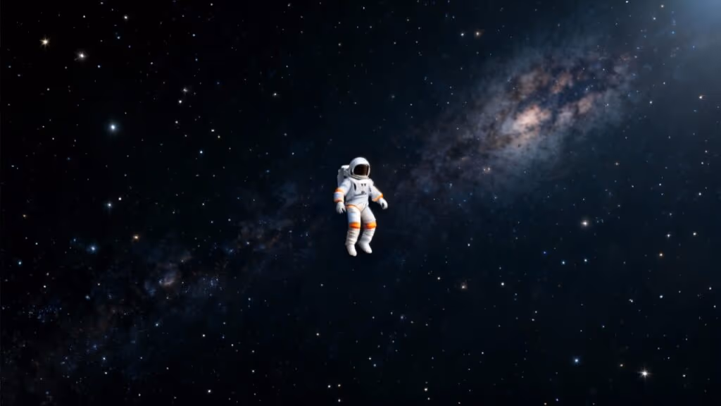 O mistério do astronauta perdido