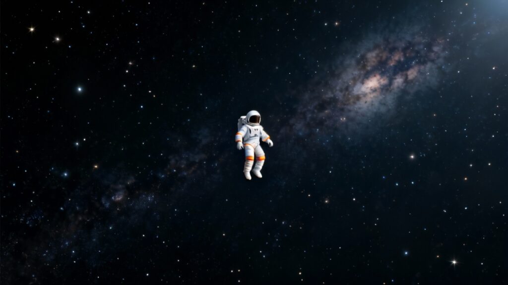 O mistério do astronauta perdido