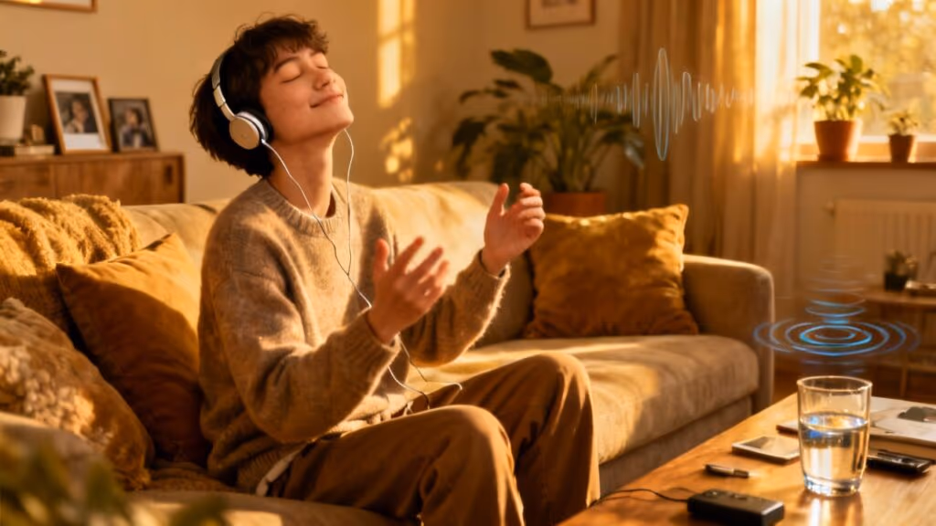 O que significa quando uma pessoa só tem prazer em ouvir música alta?
