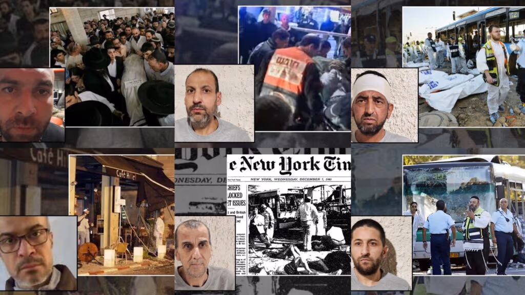 “Algumas das piores pessoas do mundo”, diz Israel sobre prisioneiros soltos