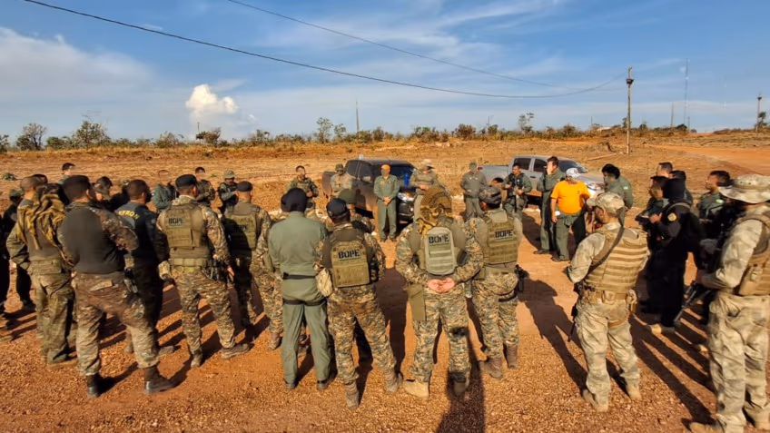 Operação “esvaziou” o garimpo do Comando Vermelho
