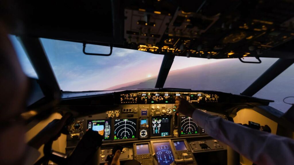Cockpit de avião - Créditos: depositphotos.com / HayDmitriy