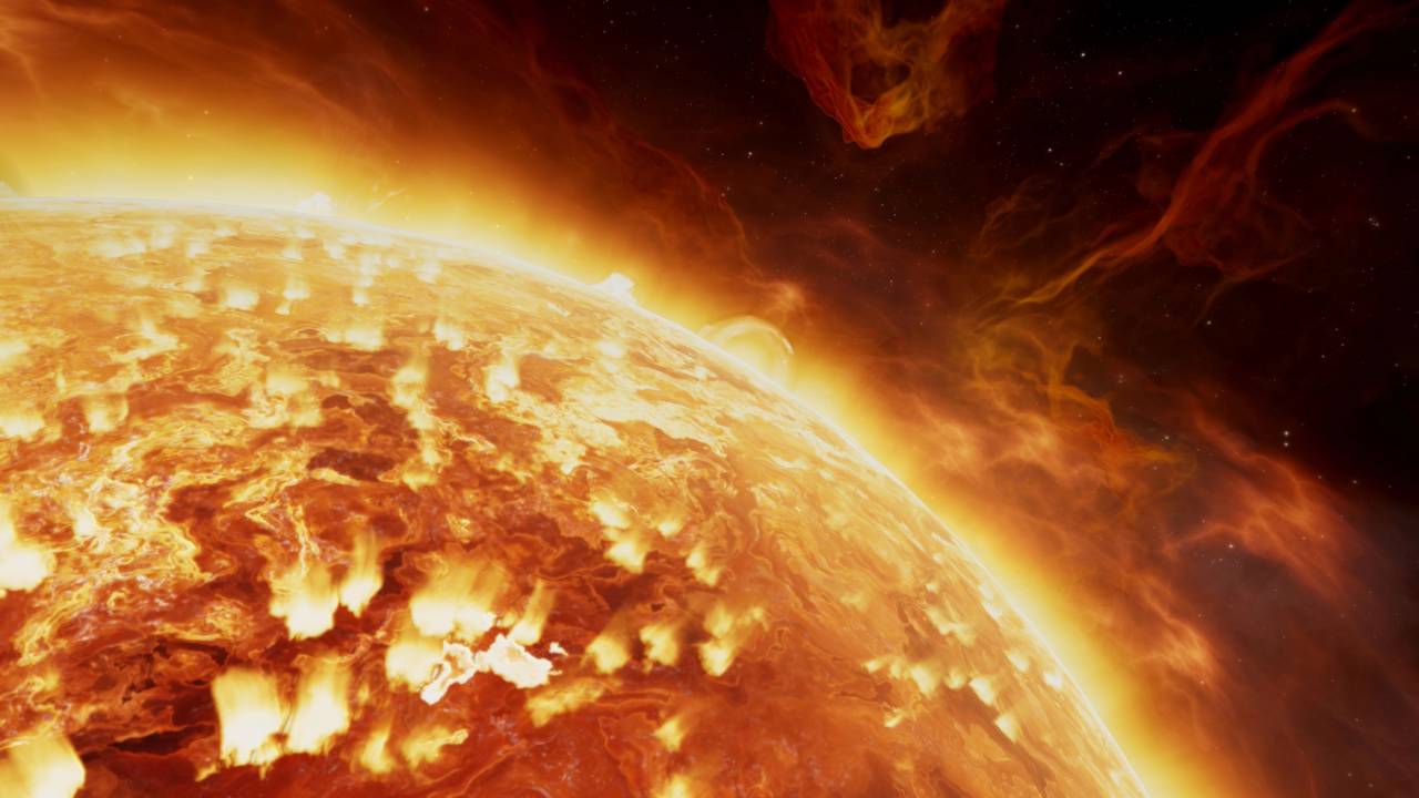 A tempestade de fogo que cai sobre o Sol e ninguém vê