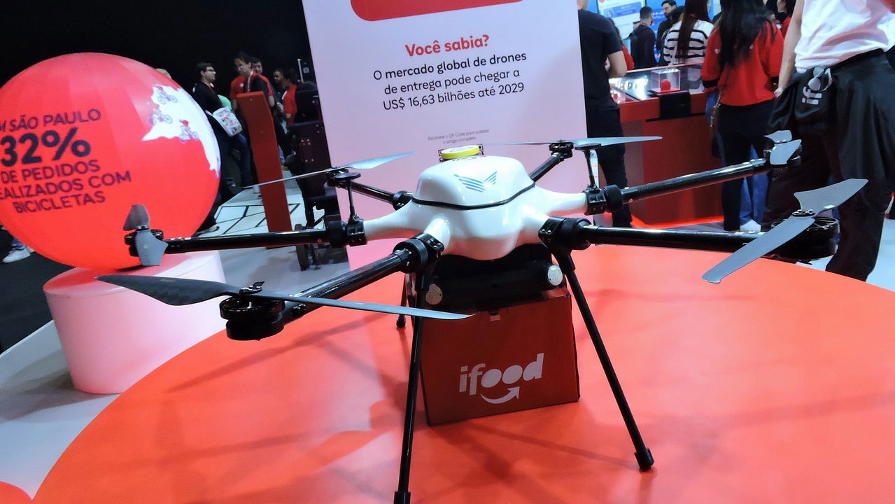 iFood utiliza drones para realizar entregas em Sergipe