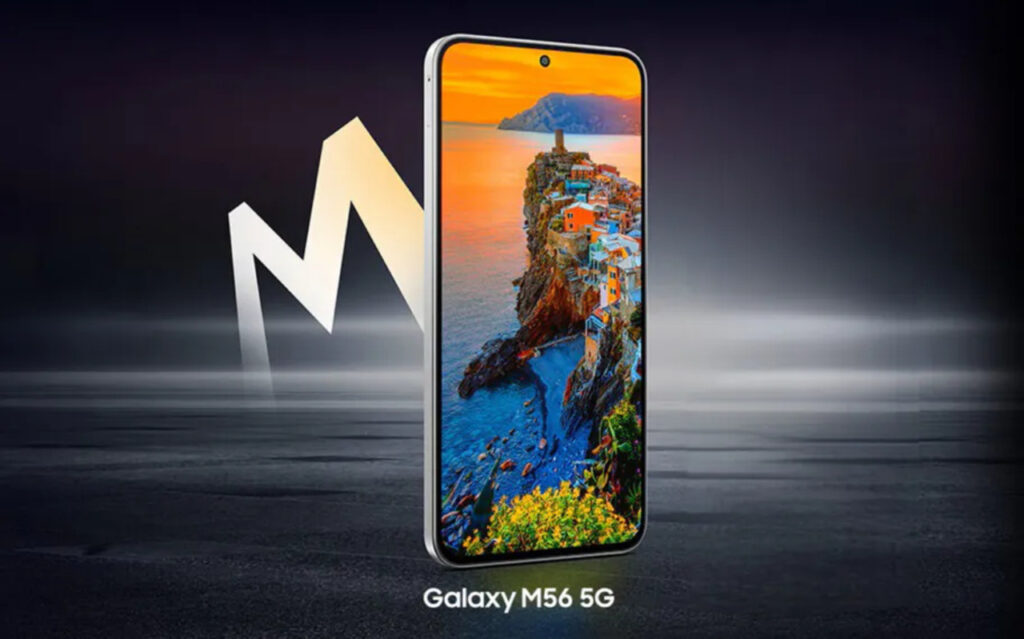 Samsung lança o M56 2025 e promete revolucionar os celulares acessíveis