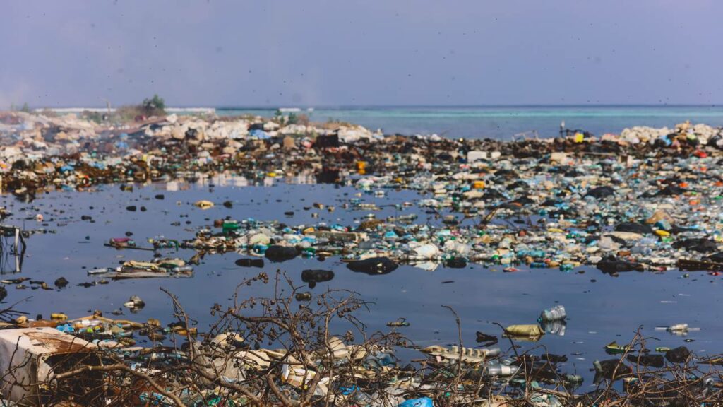 Uma ilha construída com garrafas plásticas está revolucionando a sustentabilidade