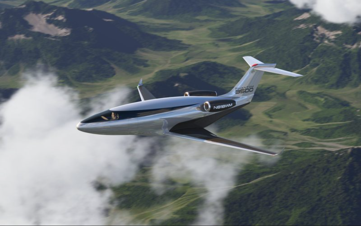 O jato sem janela que promete mudar tudo na aviação privada