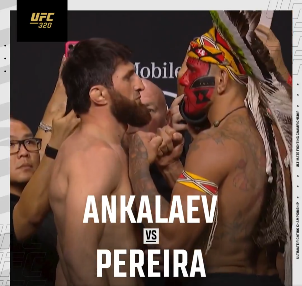 ‘Melhor lutador brasileiro que já existiu’: KO surrel de Alex 'Poatan' Pereira em Magmomed Ankalaev no UFC 320 leva os fãs a loucura - Créditos: Reprodução/X/@UFC