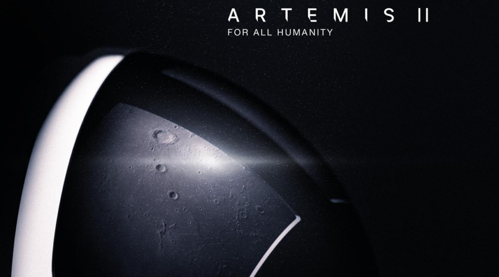 Missão Artemis II será a primeira tripulada até a Lua após décadas - Créditos: Reprodução/NASA