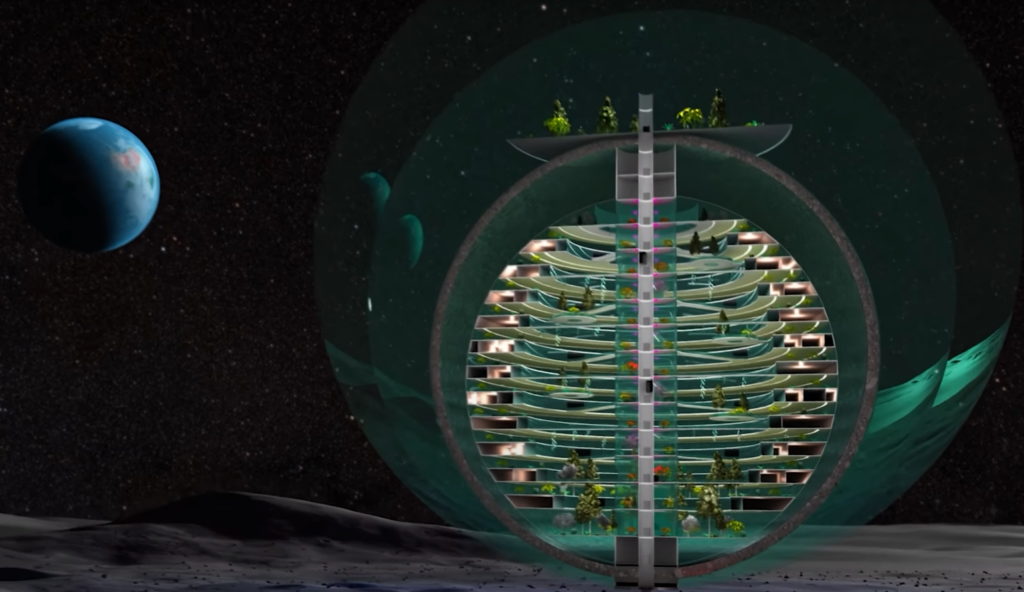 NASA planeja que a primeira colônia humana na Lua esteja em assentamentos instalados em cúpulas de vidro