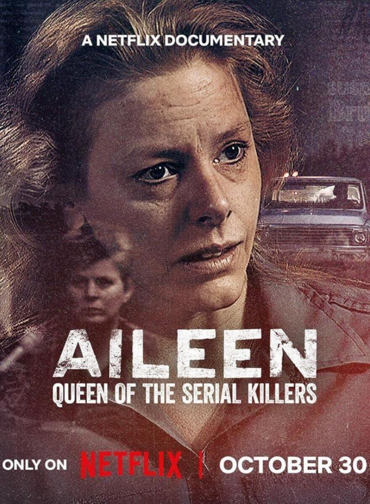 Capa do documentário "Aileen: A História de uma Serial Killer" disponível na Netflix - Reprodução/Netflix
